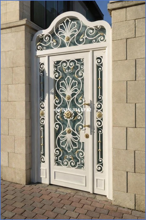 VİLLA KAPILARI-FERFORJE VİLLA KAPILAR-VİLLA GİRİŞ KAPILAR-BAHÇE KAPILARI-FERFORJE KAPILAR dek136