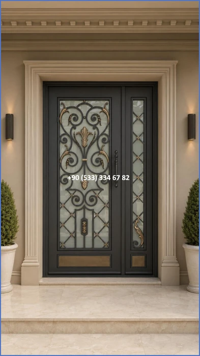 VİLLA KAPILARI-FERFORJE VİLLA KAPILAR-VİLLA GİRİŞ KAPILAR-BAHÇE KAPILARI-FERFORJE KAPILAR dek279