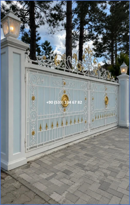 VİLLA KAPILARI-FERFORJE VİLLA KAPILAR-VİLLA GİRİŞ KAPILAR-BAHÇE KAPILARI-FERFORJE KAPILAR dek283