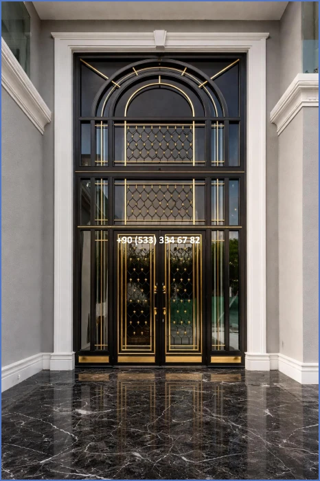 VİLLA KAPILARI-FERFORJE VİLLA KAPILAR-VİLLA GİRİŞ KAPILAR-BAHÇE KAPILARI-FERFORJE KAPILAR dek144