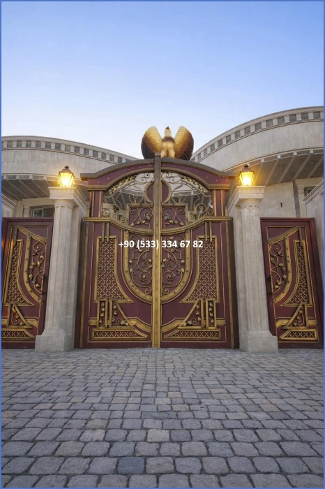 VİLLA KAPILARI-FERFORJE VİLLA KAPILAR-VİLLA GİRİŞ KAPILAR-BAHÇE KAPILARI-FERFORJE KAPILAR dek141