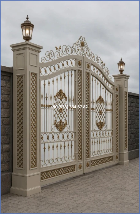 VİLLA KAPILARI-FERFORJE VİLLA KAPILAR-VİLLA GİRİŞ KAPILAR-BAHÇE KAPILARI-FERFORJE KAPILAR dek234