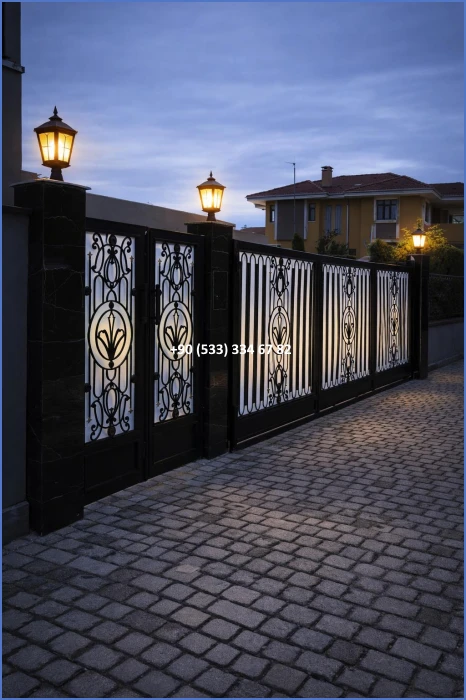 VİLLA KAPILARI-FERFORJE VİLLA KAPILAR-VİLLA GİRİŞ KAPILAR-BAHÇE KAPILARI-FERFORJE KAPILAR dek115