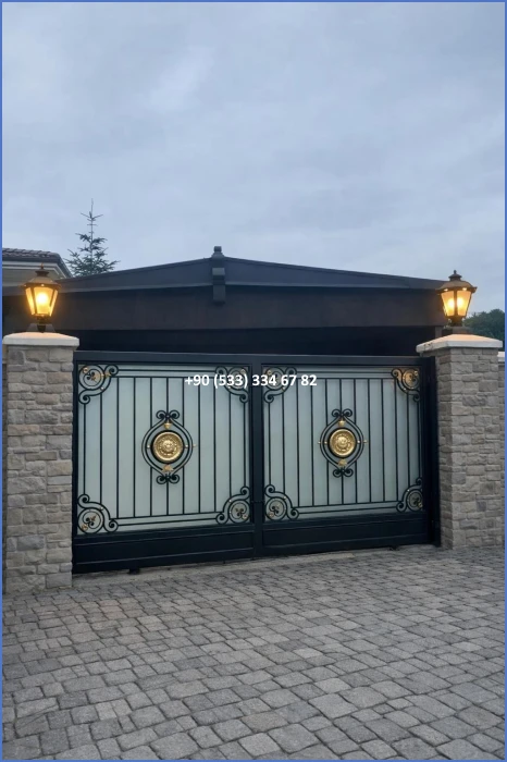 VİLLA KAPILARI-FERFORJE VİLLA KAPILAR-VİLLA GİRİŞ KAPILAR-BAHÇE KAPILARI-FERFORJE KAPILAR dek119