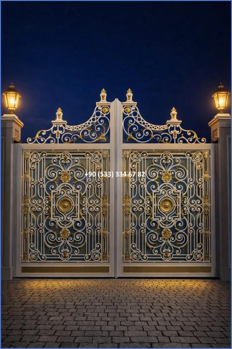 VİLLA KAPILARI-FERFORJE VİLLA KAPILAR-VİLLA GİRİŞ KAPILAR-BAHÇE KAPILARI-FERFORJE KAPILAR dek126