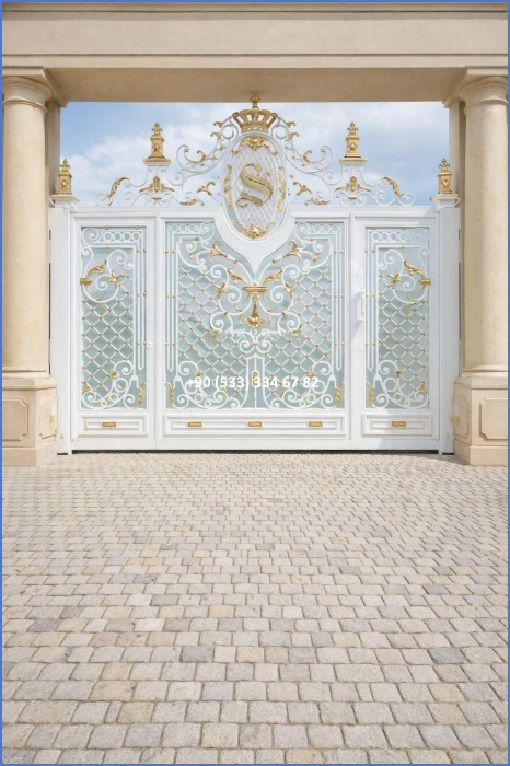 VİLLA KAPILARI-FERFORJE VİLLA KAPILAR-VİLLA GİRİŞ KAPILAR-BAHÇE KAPILARI-FERFORJE KAPILAR dek130