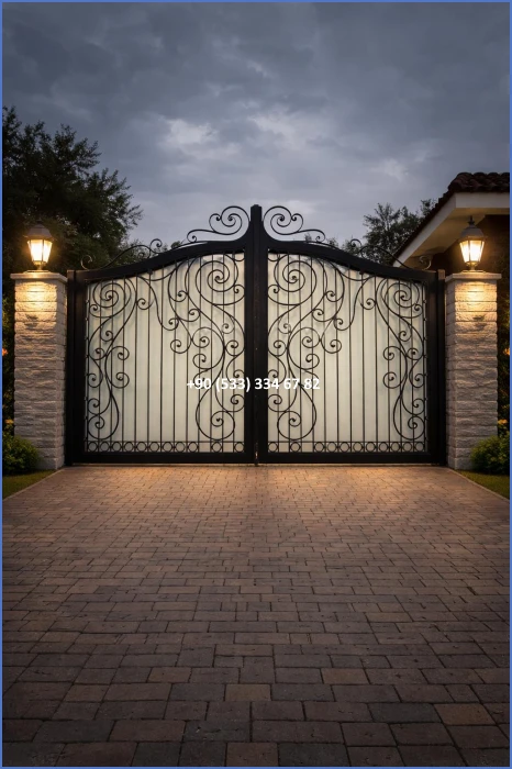 VİLLA KAPILARI-FERFORJE VİLLA KAPILAR-VİLLA GİRİŞ KAPILAR-BAHÇE KAPILARI-FERFORJE KAPILAR dek139