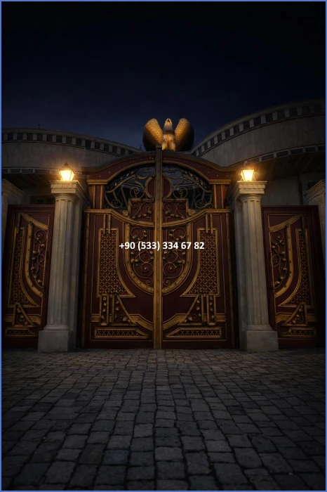 VİLLA KAPILARI-FERFORJE VİLLA KAPILAR-VİLLA GİRİŞ KAPILAR-BAHÇE KAPILARI-FERFORJE KAPILAR dek140