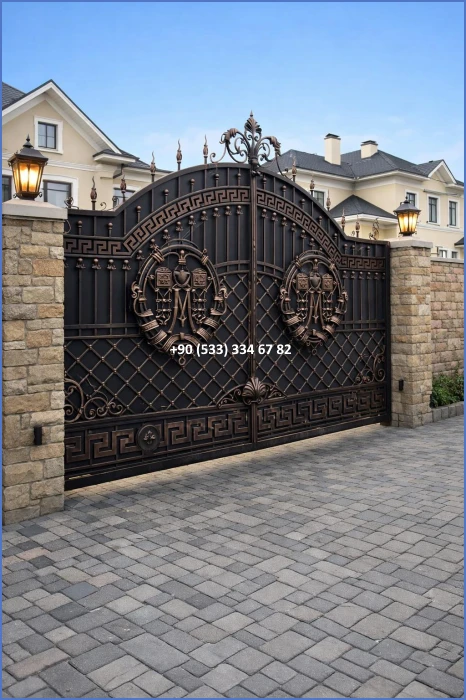 VİLLA KAPILARI-FERFORJE VİLLA KAPILAR-VİLLA GİRİŞ KAPILAR-BAHÇE KAPILARI-FERFORJE KAPILAR dek127