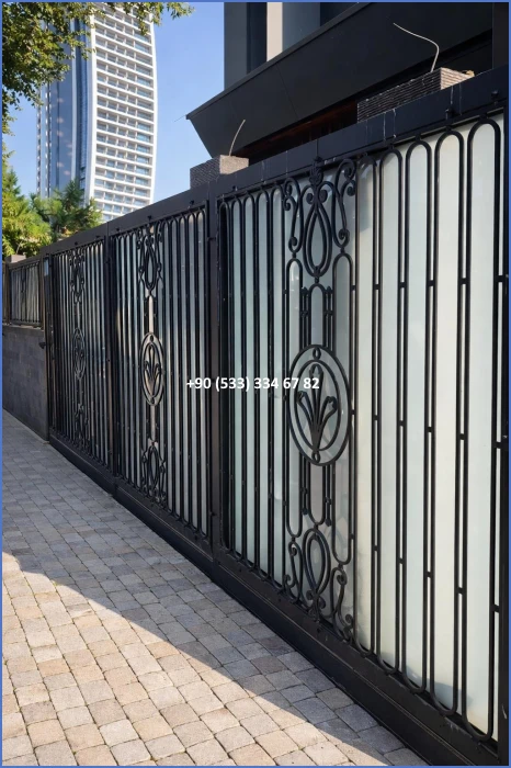 VİLLA KAPILARI-FERFORJE VİLLA KAPILAR-VİLLA GİRİŞ KAPILAR-BAHÇE KAPILARI-FERFORJE KAPILAR dek134